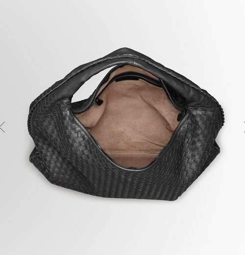 Bottega Veneta Nappa Hobo Lambskin Bag 5091 black